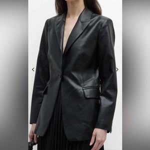 Kobi Halperin Leather Blazer